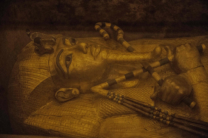 Ông cho rằng, chính Vua Tutankhamun đã đóng vai trò trung tâm trong nghi lễ này, nhằm hỗ trợ linh hồn vị vua trẻ đã khuất trong hành trình đến thế giới bên kia. Ảnh: @Daily Sabah.