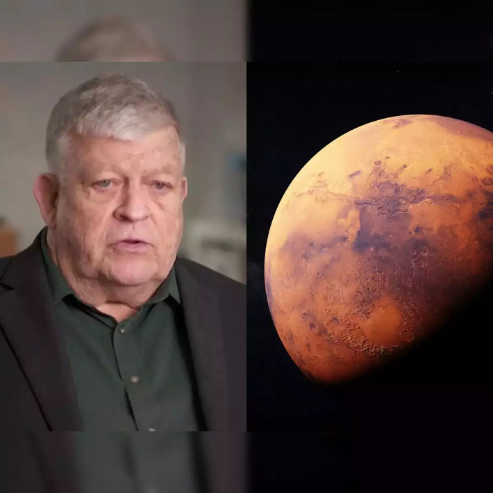 Khi thế giới háo hức theo dõi hành trình của Elon Musk nhằm tiếp cận Hành tinh Đỏ, thì những tuyên bố của McMoneagle cũng đang gây chấn động cộng đồng khoa học. Liệu loài người có đang mạo hiểm vào lãnh thổ từng có những sinh vật ngoài hành tinh khổng lồ sinh sống? Ảnh: @economictimes.