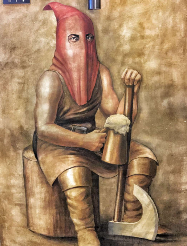 Một trong những tên đao phủ nổi tiếng khác thời Trung cổ đó là Jan Mydlář (1572-1664), đến từ Bohemia, Cộng hòa Séc ngày nay. Ông đã có sự nghiệp lâu dài là đao phủ thay mặt cho Habsburg, một trong những triều đại quý tộc quan trọng nhất ở châu Âu. Ảnh: @Sky History.