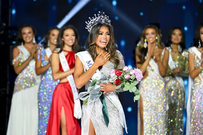 Alma Cooper sẽ đại diện cho Mỹ tham dự cuộc thi Hoa hậu Hoàn vũ 2024 tại Mexico vào cuối năm nay. (Ảnh: Getty Images).
