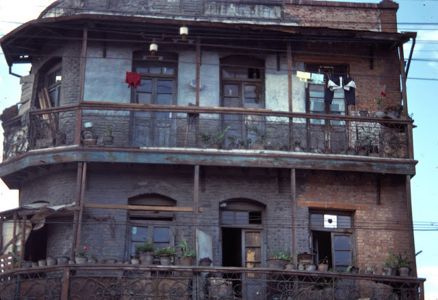 Một khu nhà dân ở thủ đô Bắc Kinh năm 1978.