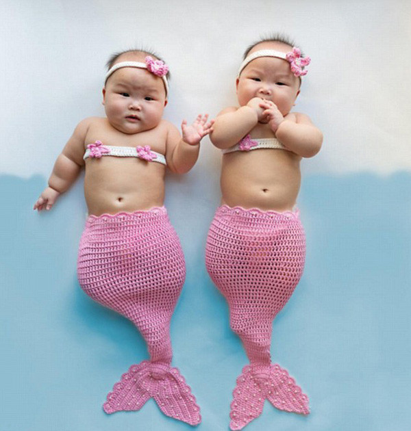 Những nàng tiên cá trong truyện cổ tích siêu cute