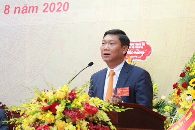 Ông Đỗ Anh Tuấn cảm ơn sự tin tưởng của Ban Thường vụ Thành ủy và khẳng định sẽ rèn luyện, phấn đấu hoàn thành xuất sắc nhiệm vụ được giao. (Ảnh: zingsnew)
