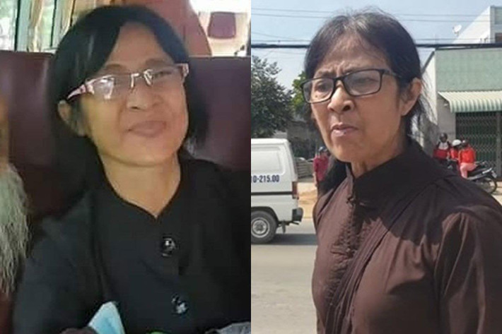 Cơ quan điều tra xác định bị can Cúc là người thực hiện chỉ đạo của bị can Lê Tùng Vân. Bà Cúc trực tiếp tham gia thực hiện những nghi thức, thủ tục cúng bái, quỳ lạy mạo danh, mạo xưng Đức Phật, xúc phạm Phật giáo.(Ảnh: Tin Tức)