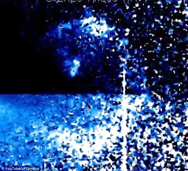 Có hai luồng ý kiến giải thích hiện tượng này, một là có thể UFO cố tình gây nhiễu loạn để biến mất khỏi sự theo dõi của con người, hai là, camera nhiễu loạn do phản ứng bức xạ từ của mặt trời.