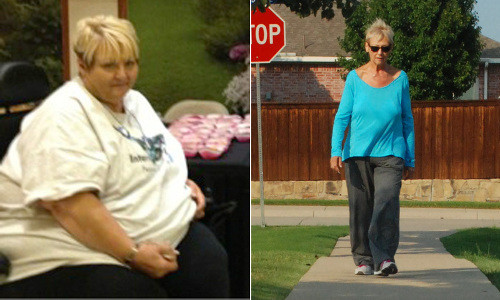 Brenda giảm 127kg. Brenda cảm thấy có một sự thay đổi lớn khi giảm được hơn 100kg .
