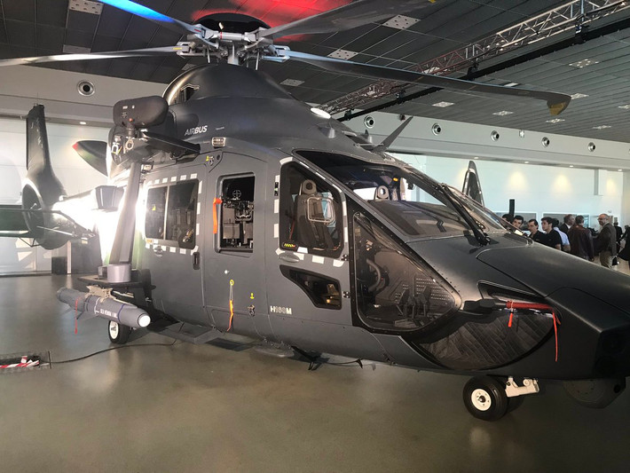 H160M được cho là sẽ có tốc độ tối đa tới 292km/h, hệ thống cánh quạt chính được gọi là Bule Edge giảm đáng kể tiếng ồn và tăng hiệu suất, tăng tải trọng thêm 100kg so với cánh quạt truyền thống hiện nay. Nguồn ảnh: Airbus