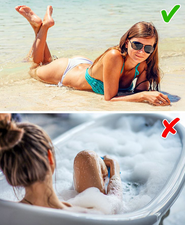 Giảm nguy cơ thiếu vitamin D. Ngoài việc góp phần gây lão hóa sớm, xà phòng còn cản trở hấp thụ vitamin D. Bình thường, da làm nhiệm vụ hấp thụ vitamin D. Tắm xà phòng liên tục gây mất cân bằng da, rửa trôi một lượng nhỏ vitamin này.