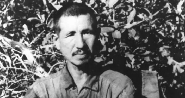 "Quái vật" nhìn thấy anh cũng vội trèo lên cao. Nhìn thấy động tác trèo cây của nó không giống động tác của loài khỉ, Suzuki đoán ra đây là người. Anh vội lại gần và hét to bằng tiếng Nhật: “Ai thế? Đừng sợ, tôi không làm hại ai đâu!”.