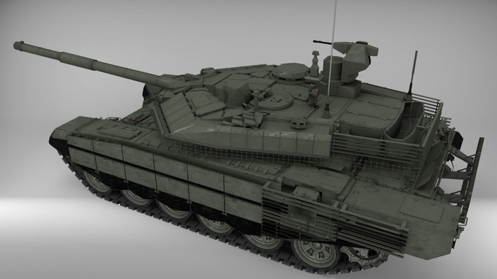 Còn T-90M một phần vẫn giữ nguyên cách bố trí kiểu cũ của Nga, với đạn được bố trí xung quanh tháp pháo. Tuy nhiên, một số viên đạn đã được chuyển vào một khoang riêng biệt trong tháp pháo, với các tấm chắn tương tự như SEP V3, vì tháp pháo của T-90M dài hơn đáng kể so với tháp pháo T-90 hoặc T-72.