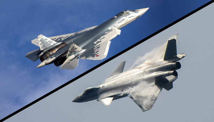 Với khả năng cơ động cao và khả năng hành trình siêu âm, Su-57 được kỳ vọng sẽ chiếm thế thượng phong khi cận chiến với các máy bay thế hệ thứ 5 khác, đặc biệt là tiêm kích F-35 của Mỹ.