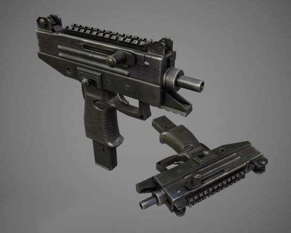 Tiểu liên Uzi PRO sử dụng ray Picatinny MIL-STD 1913, báng súng bằng nhựa cao phân tử, trọng lượng rất nhẹ; có thể điều chỉnh để phù hợp nhất với người sử dụng và có thể gập lại.