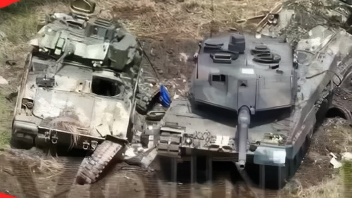 Những chiếc xe tăng Leopard 1 đời cũ hơn, được chuyển giao với số lượng lớn hơn nhiều cho Ukraine, tiếp tục chịu tổn thất trong chiến đấu. Trong các nguồn tin của cả phương Tây và Nga, thì trực thăng tấn công của Nga, được nêu bật là vũ khí gây thiệt hại đặc biệt cho lực lượng thiết giáp Ukraine. Ảnh: VOLT.