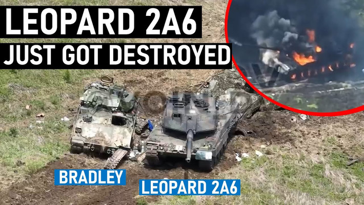 Trong bối cảnh bị tổn thất nặng nề, Ukraine đã nhiều lần rút xe tăng Leopard 2 của Đức khỏi tiền tuyến, trong khi loại xe tăng hiện đại khác của Anh là Challenger 2 không hề được Quân đội Ukraine triển khai trong chiến đấu, vì sự ngăn cản của người Anh. Ảnh: Dailymail.