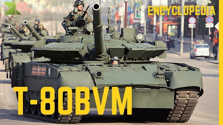 T-80BVM, biến thể mới nhất của T-80, do Nga cải tiến, được trang bị động cơ tua-bin khí với công suất ấn tượng 1.250 mã lực, nhưng mức tiêu thụ nhiên liệu ít hơn ở phiên bản đời đầu của Liên Xô. T-80BVM đã được đưa vào các sư đoàn thiết giáp của quân đội Nga kể từ năm 2019.