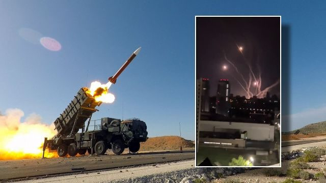 Bộ Quốc phòng Mỹ cho biết, hệ thống Patriot của nước này đã bị "hư hỏng nhẹ" nhưng vẫn hoạt động được. Thông tin trên được đưa ra, sau khi phía phía Nga công bố đã đánh trúng một tổ hợp Patriot của Mỹ, kèm theo đó là nhiều đoạn video xuất hiện trên mạng xã hội Nga và Ukraine, ghi lại toàn bộ cuộc đối đầu giữa hệ thống phòng không Mỹ với tên lửa Nga. Ảnh cắt từ clip/nguồn BM.