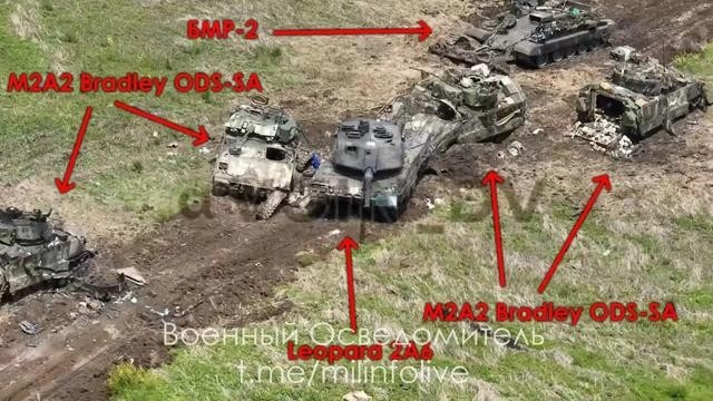 Xe tăng chiến đấu chủ lực Leopard 2A4 hiện không còn là xe tăng tiên tiến. Trên chiến trường Nga-Ukraine, những chiếc Leopard chưa bị xe tăng Nga bắn trúng, nhưng đã bị các loại vũ khí chống tăng của Nga hạ gục, như mìn chống tăng, tên lửa chống tăng và có cả UAV tự sát Lancet-3.