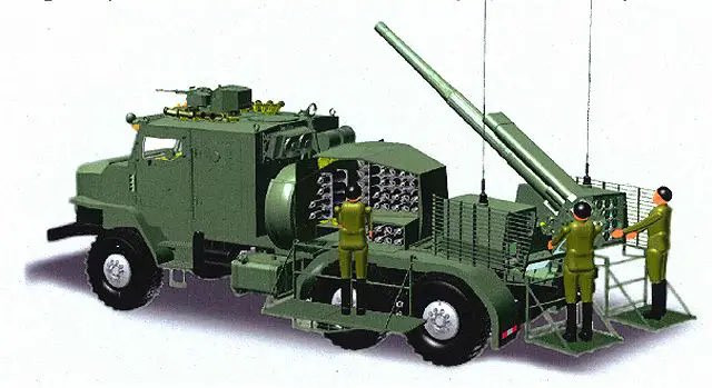 Về cơ số đạn mang theo, Floks có thể mang theo tới 80 viên đạn pháo. Trong số này, 28 viên ở khoang chứa có thể được triển khai bắn ngay lập tức, khi dừng xe. Khi sử dụng pháo Floks, hai pháo thủ thao tác ở phía sau để thực hiện nạp đạn pháo vào nòng.