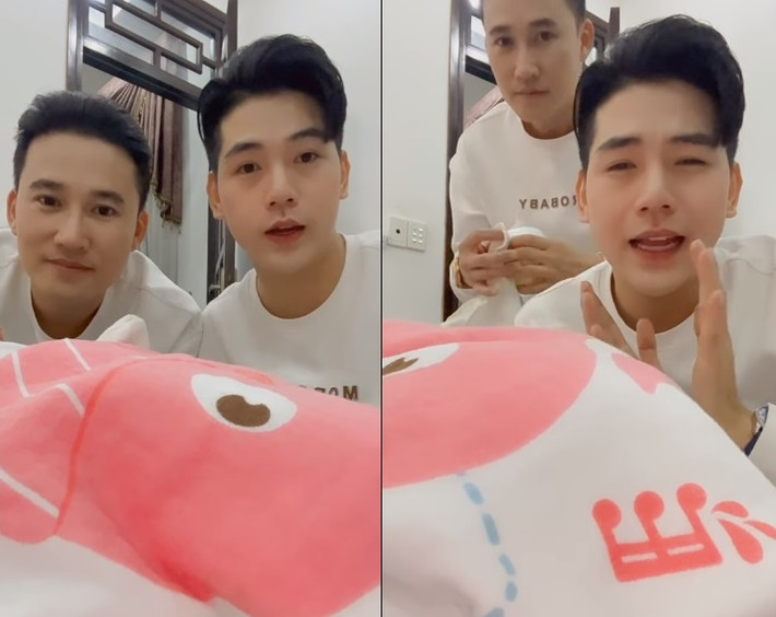 Trước đó, trong livestream của mình, Thanh Đoàn tiết lộ cả hai định đầy tháng mới đăng ảnh rõ mặt hai con. Thế nhưng, vì đông đảo người yêu mến bày tỏ sự mong muốn được nhìn thấy hai em bé nên cặp sao quyết định chia sẻ sớm.