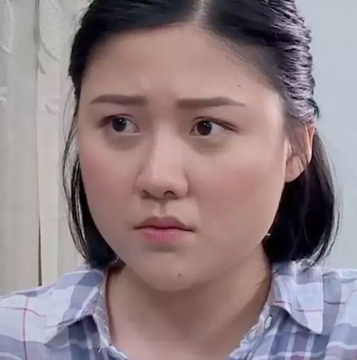 Uyển Ân khi chưa giảm cân, khuôn mặt to, không sắc nét như bây giờ.