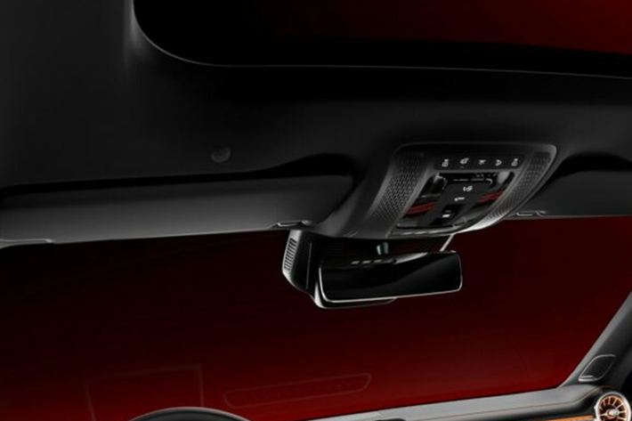 Về nội thất, xe được trang bị bộ ghế thể thao AMG Performance với chất liệu bọc sợi nhỏ màu đen và xe cũng được trang trí với phần đường khâu màu cam tương phản. Các ghế còn có tựa đầu thêu dòng chữ “CLA 45 S” biểu thị phiên bản của dòng xe.