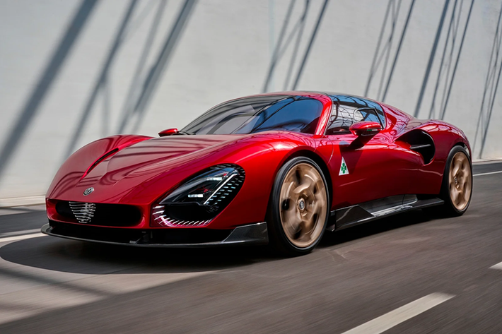 Alfa Romeo 33 Stradale Day 2024 đặc biệt chỉ sản xuất 33 chiếc, mẫu coupe hai chỗ ngồi mới kết hợp di sản với tương lai của thương hiệu được sản xuất theo quy trình thủ công đáp ứng các tiêu chuẩn chất lượng cao nhất đến từng chi tiết.