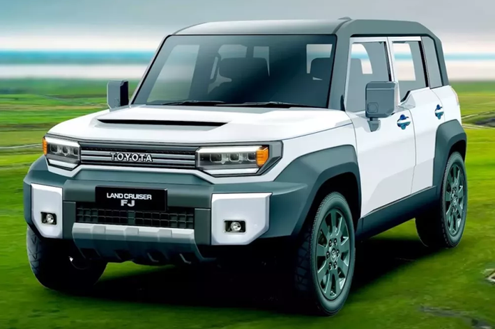 Vào hồi tháng 8/2023, hãng Toyota đã chính thức vén màn thế hệ mới của dòng xe Land Cruiser Prado. Cũng trong sự kiện này, hãng Toyota đã cố tình hé lộ hình ảnh của 2 mẫu SUV bí ẩn, được cho là thành viên mới của dòng xe Land Cruiser. Trong đó có 1 mẫu SUV việt dã Toyota Land Cruiser FJ 2024 mới được coi như "tiểu Toyota Land Cruiser".