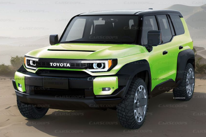 Nhờ cơ sở gầm bệ GA-F nên Toyota Land Cruiser FJ hứa hẹn sẽ có khả năng off-road tốt nhằm cạnh tranh với đối thủ Suzuki Jimny. Thiết kế ngoại thất của Toyota Land Cruiser FJ được dự đoán sẽ kết hợp giữa những chi tiết của Compact Cruiser EV và Land Cruiser Prado thế hệ mới.