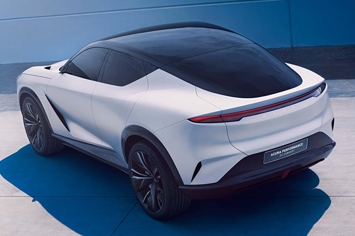 Giống như các mẫu xe ý tưởng Acura trước đây của chúng tôi, Acura Performance EV Concept giới thiệu một số chi tiết độc đáo về thiết kế sẽ xuất hiện trên các mẫu xe Acura trong tương lai.”