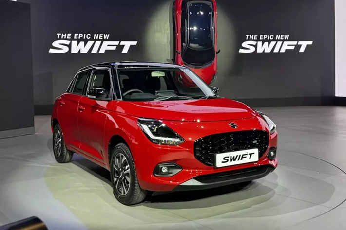 Suzuki Swift thế hệ mới đã lần đầu tiên ra mắt tại thị trường Nhật Bản vào hồi tháng 12/2023. Đến nay, mẫu xe hạng B này tiếp tục ra mắt một thị trường châu Á khác, đó là Ấn Độ.