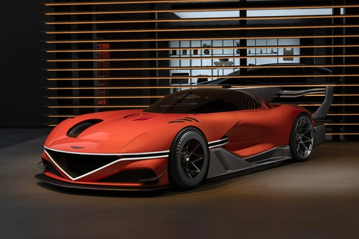 Điều này giúp tổng công suất của Genesis X Gran Racer Vision GT Concept lên đến 1.561 mã lực, vượt xa mức công suất ban đầu trên Genesis X Gran Berlinetta.