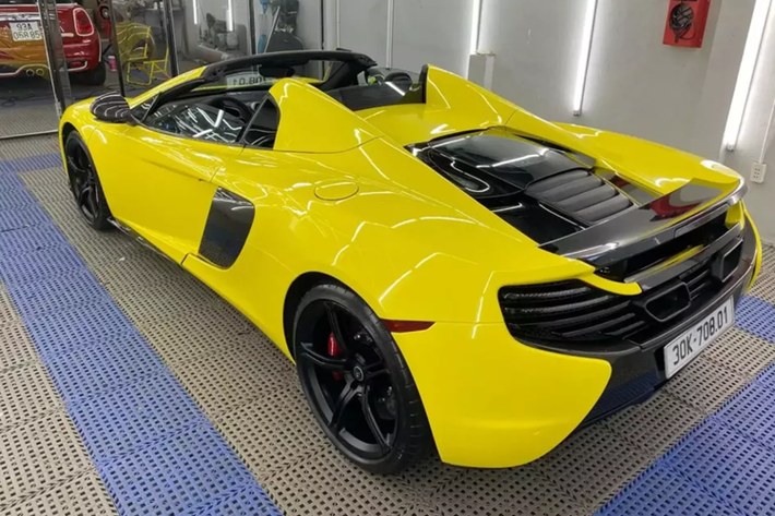 Sau 1 thời gian dài bị lực lượng chức năng tạm giữ, chiếc xe McLaren 650S Spider cũng được trả về và bán ra Hà Nội. Xe đổi biển số mới và gần đây, đã xuất hiện ở TP HCM để tìm khách hàng, nhưng chưa rõ còn trong Nam hay lại lưu lạc ra Bắc.