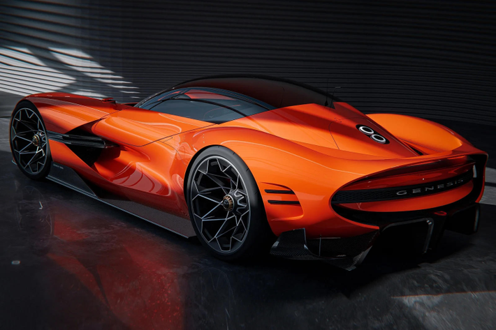Chiếc X Gran Berlinetta VGT này còn nổi bật với họa tiết chiếu sáng song song ở mặt trước và mặt sau, cùng nội thất tối giản giúp người lái tập trung vào nhiệm vụ phía trước. Cung cấp khả năng vận hành là động cơ Lambda II V6 đặt giữa hướng về phía trước, được hỗ trợ điện tử để tạo ra công suất 1.071 mã lực, mô-men xoắn 1.337 Nm.