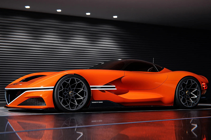 Genesis X Gran Berlinetta VGT Đây là một mẫu xe tiếp theo trong hàng dài các mẫu concept Vision Gran Turismo đã xuất hiện từ các hãng xe sang và xe thể thao, đồng thời là đại diện đầu tiên đến từ thương hiệu Genesis trong Top ôtô concept ấn tượng nhất 2023.