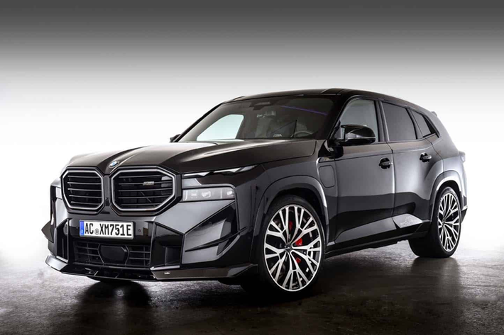 BMW XM độ AC Schnitzer với một bộ Bodykit khí động học mạnh mẽ hơn với các chi tiết độc đáo ở ngoại thất cùng trang bị bộ la-zăng 23 inch mới.