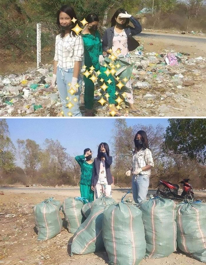 Ở Việt Nam #ChallengeForChange được lan truyền với những cách gọi khác như "Thử thách dọn rác" hay hashtag #Ngungxarac.
