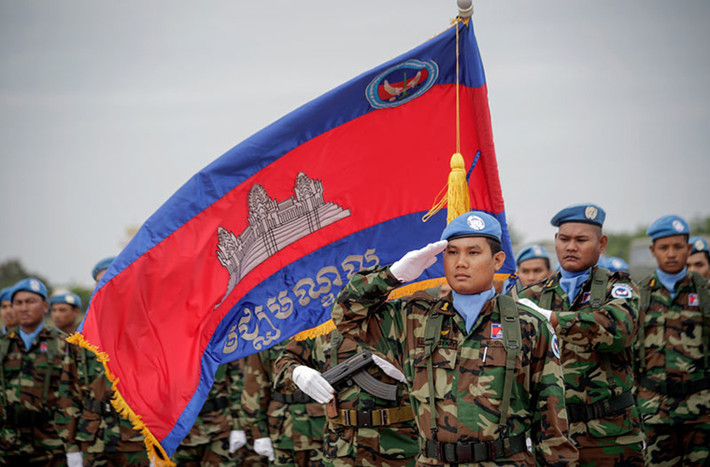 Hiện tại RCAF có trong biên chế khoảng 125.000 quân và 200.000 quân dự bị, quy mô quân đội của Phnom Penh được đánh giá ở mức trung bình. Từ lâu RCAF chưa trải qua bất kỳ đợt cải tổ hay tái trang bị lớn nào. Nguồn ảnh: Siem Reap.