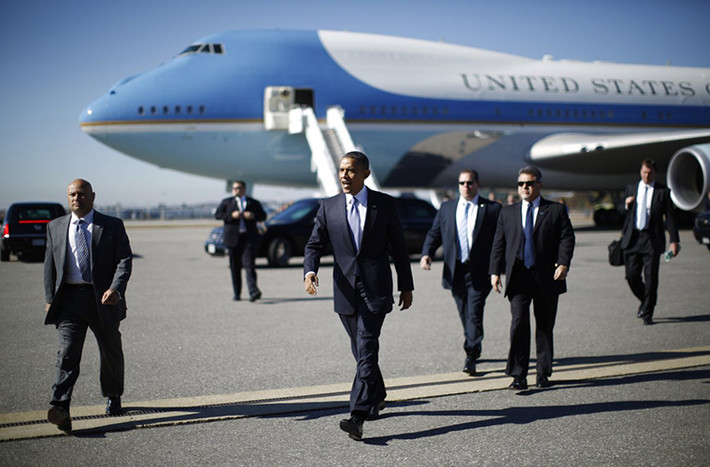 Nổi tiếng nhất trong các dòng chuyên cơ của Không quân Mỹ vẫn là chiếc VC-25 - Air Force One mẫu máy bay chuyên cơ dành riêng cho Tổng thống Mỹ và đoàn tùy tùng. Nguồn ảnh: Business Insider.