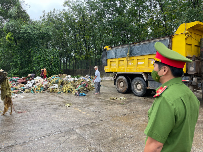 Hiện Phòng Cảnh sát môi trường Công an tỉnh Thừa Thiên Huế đang tiếp tục xác minh, củng cố hồ sơ để xử lý vi phạm đối với công ty này