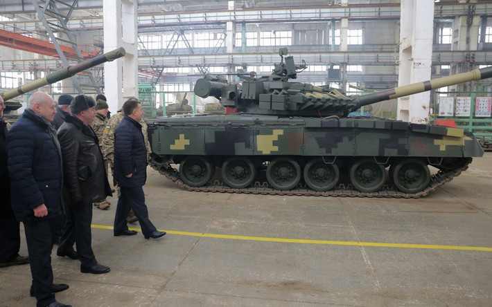 Một chiếc T-80BV sau khi trải qua sửa chữa lớn. Nguồn ảnh: Bmpd