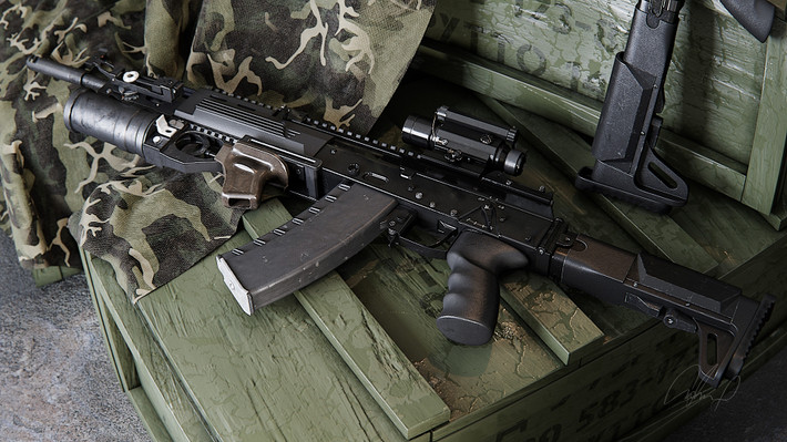 Quân đội Nga đã chấp nhận AK-12, cùng với nó là phiên bản AK-15 giống thiết kế của AK-12, nhưng khác là sử dụng đạn 7,62×39 mm, vào trang bị vào năm 2018. Bản sửa đổi được trình bày tại ARMY 2020 đã bổ sung các cải tiến nhỏ về khẩu súng, bao gồm cổ báng súng bằng polymer được thiết kế lại và kính ngắm mới; nhưng không thực hiện bất kỳ thay đổi thiết kế cốt lõi nào.