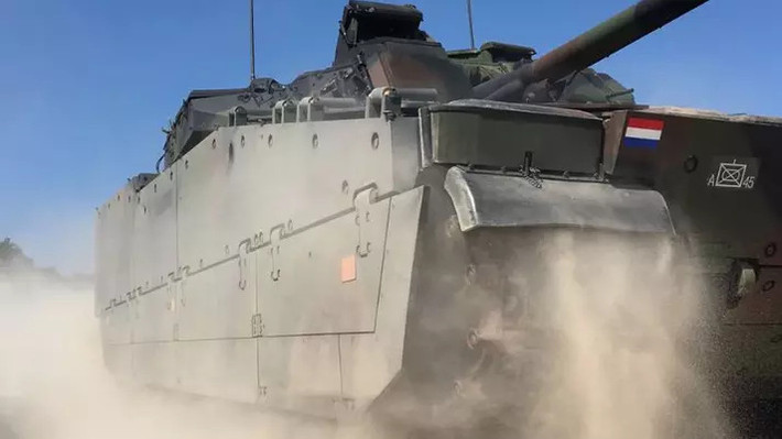 Công ty BAE Systems Hägglunds gần đây đã đặt hàng hệ thống này, dự định trang bị cho xe chiến đấu bộ binh CV90 để phục vụ lực lượng vũ trang Hà Lan, và có thể cả Slovakia. Ảnh: BAE Systems Hägglunds.