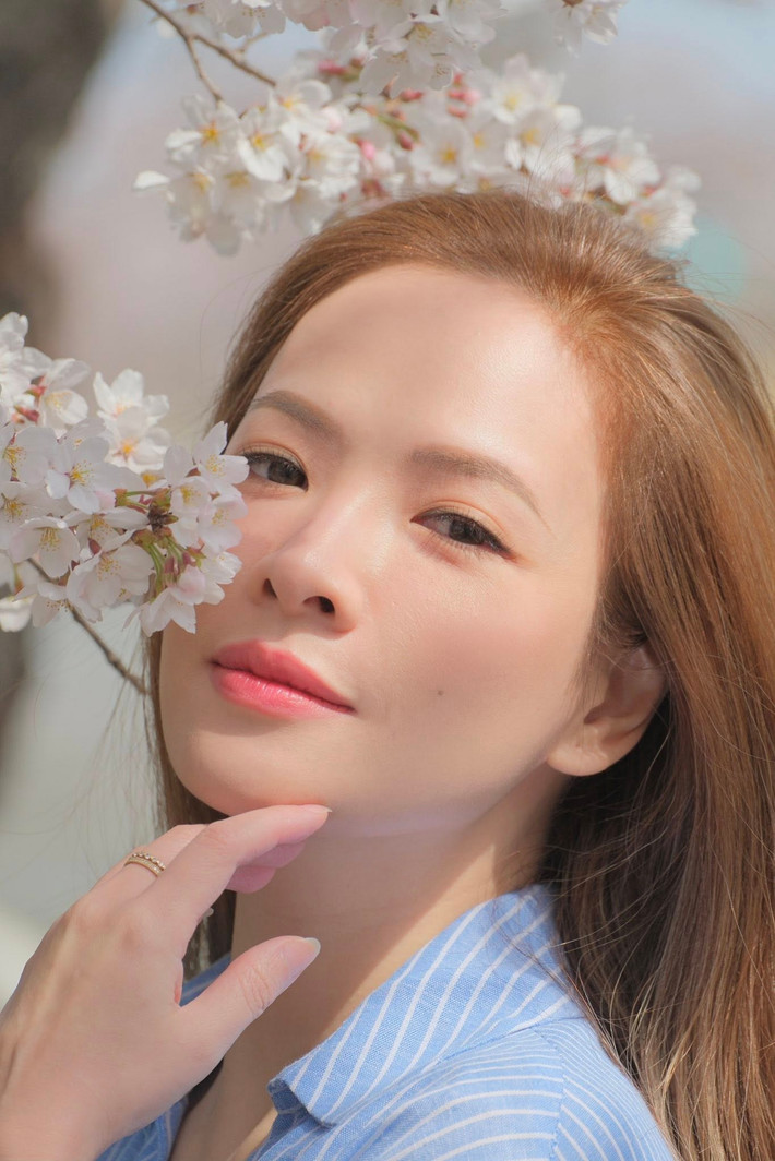 Tin tức sao Việt 19/4: Đan Lê khoe nhan sắc nàng thơ trong lần ghé thăm Nhật Bản. Ảnh: FB Nguyen Dan Le