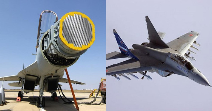 Để phát hiện và nhắm mục tiêu, máy bay được trang bị cảm biến quang học (OLS) mới để quan sát mục tiêu trong tầm nhìn; hệ thống nhắm mục tiêu gắn trên mũ bay mới và radar Zhuk-A với ăng-ten mảng pha chủ động (AFAR). Radar này có thể theo dõi đồng thời tới 30 mục tiêu trên không, ở cự ly lên tới 300 km và tấn công 6 mục tiêu trong số đó.