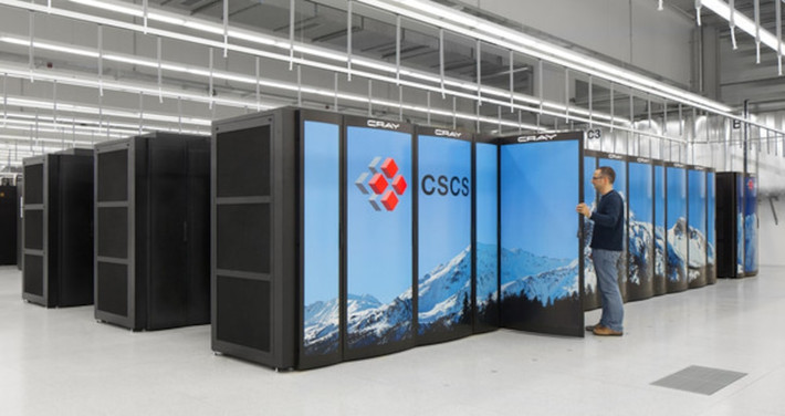 Piz Daint, đặt tại Trung tâm Siêu máy tính Quốc gia Thụy Sỹ CSCS ở Lugano, Thụy Sỹ. Siêu máy tính mạnh nhất Châu Âu này được cho là đã được nâng cấp với hệ thống xử lý đồng họa Tesla P100 GPU đến từ NVIDIA.