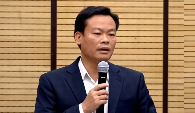 Chủ tịch UBND quận Cầu Giấy 2021-2026 - ông Bùi Tuấn Anh.