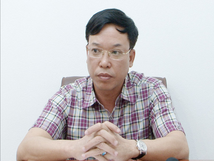 Chủ tịch UBND quận Long Biên 2021-2026 - ông Nguyễn Mạnh Hà.