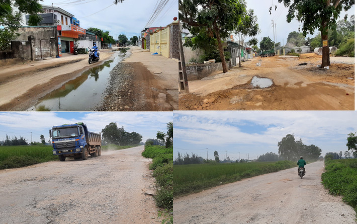 Khu vực này đang có một số công trình xây dựng, trong đó có dự án Khu đô thị Hùng Sơn Vila, Văn Phú Invest Sầm Sơn nên lưu lượng phương tiện chạy qua rất lớn, mặt đường lúc nào cũng ướt nhẹp, bụi bặm. Nhất là ô tô tải chở đất, đá, vật liệu xây dựng cho các công trình.