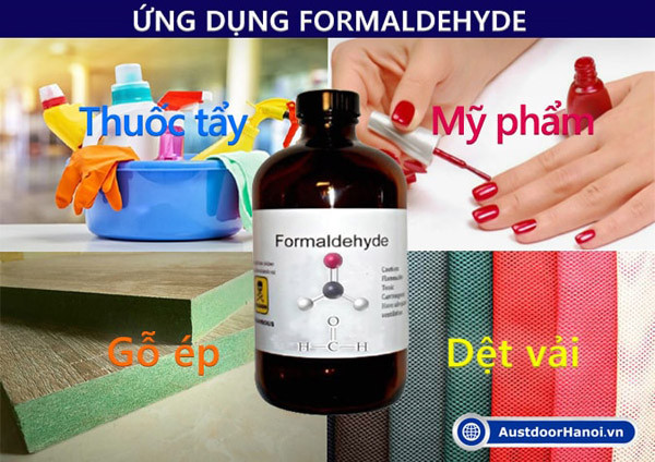 Fomandehit. Fomandehit là chất gây ung thư, có thể tìm thấy trong ván ép, vải. Vì vậy, khi mua quần áo hoặc nội thất bằng gỗ mới bạn nên cảnh giác với formandehit.