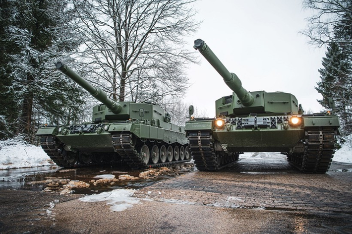 Đáng nói, các phiên bản xuất khẩu của xe tăng Đức (bao gồm Leopard 2E của Tây Ban Nha và Leopard 2HEL của Hy Lạp) cũng được trang bị pháo L55. Ảnh: Army Recognition.